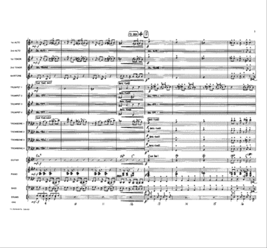 Ballistic Brass Ballistic Brass Jazz Ensemble scores gallery preview page 3