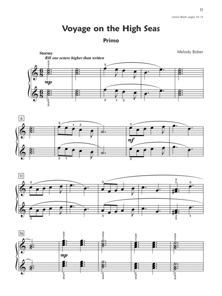 Premier Piano Course Duet, Book 4