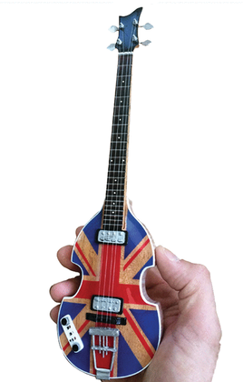 Paul McCartney Union Jack Mini Violin Bass Replica
