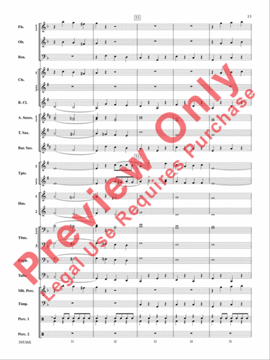 Screamers! Screamers! Concert Band scores gallery preview page 14