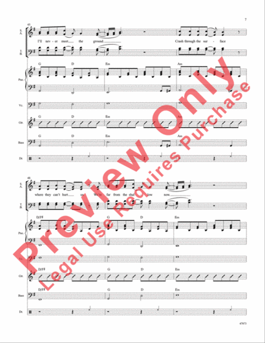 Shallow Choir scores gallery preview page 8