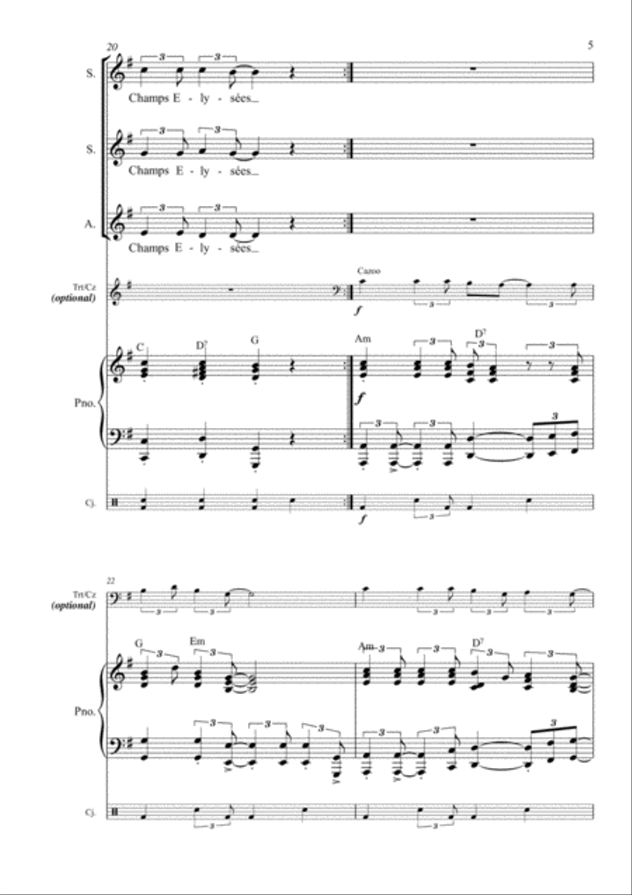 Champs Elysees SSA scores gallery preview page 6