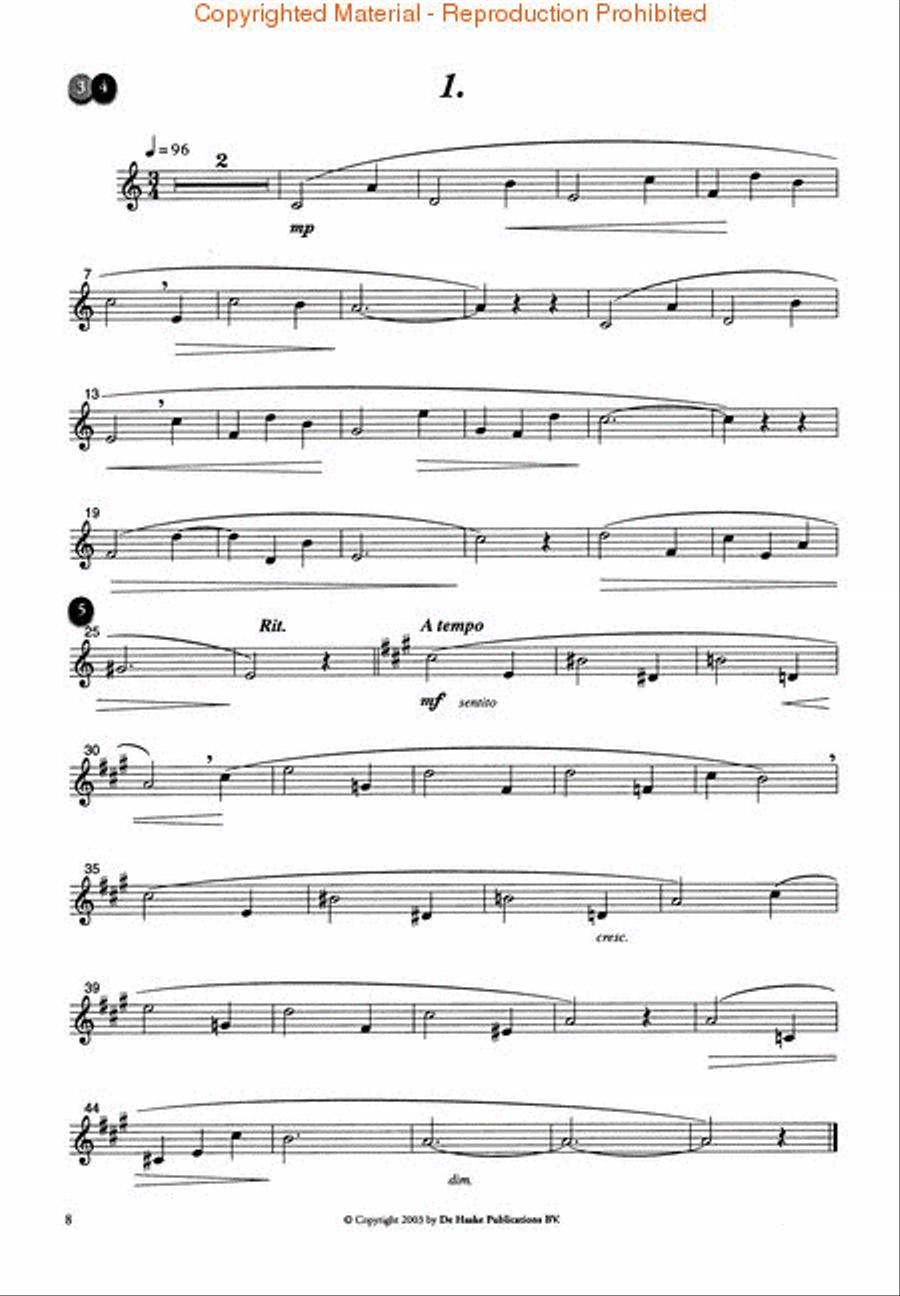 Bel Canto for Brass Trumpet scores gallery preview page 2
