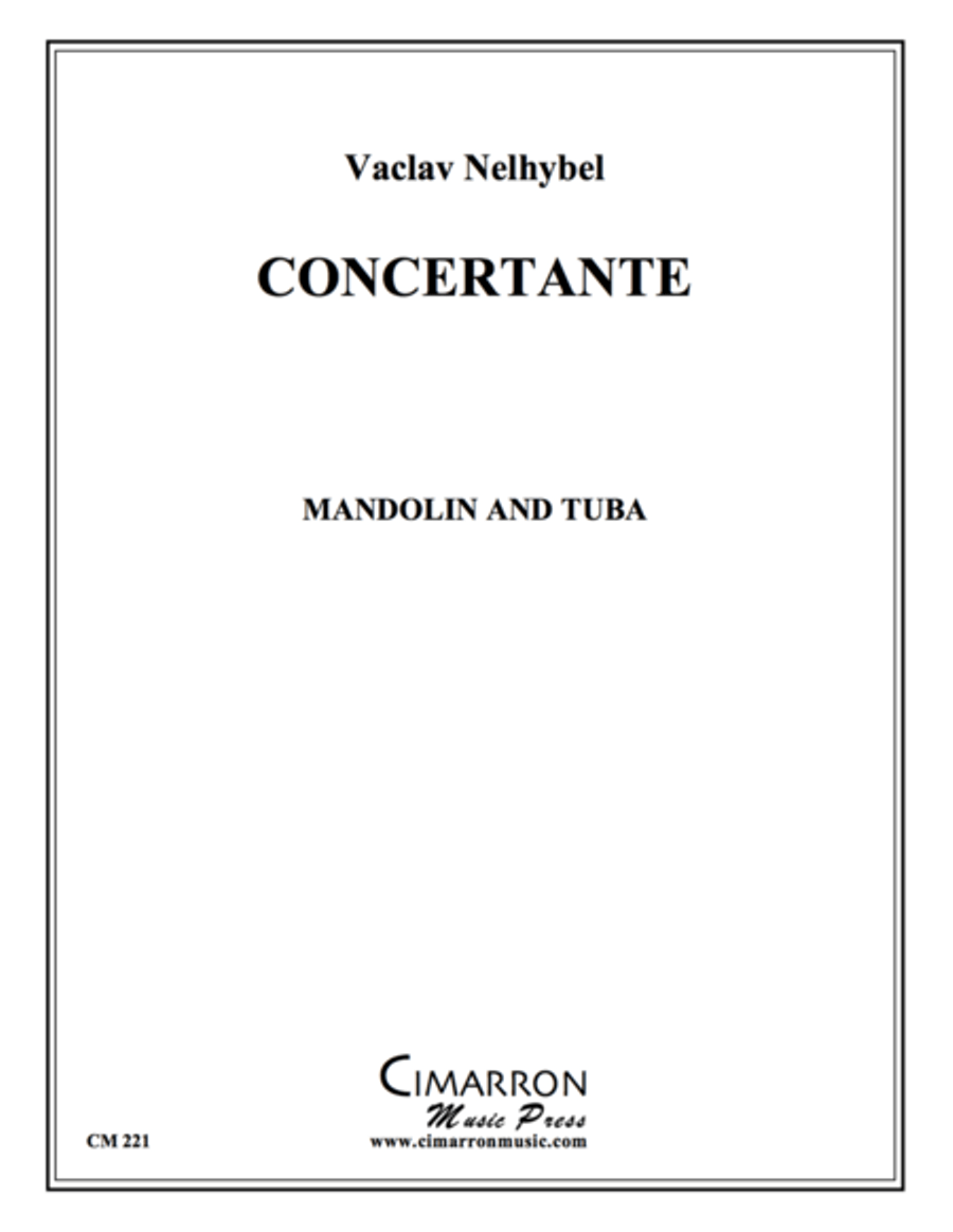 Concertante (Nine Short Mvts.) Tuba scores gallery preview page 1