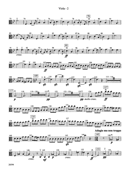 Symphony No. 9 (Fourth Movement): Viola