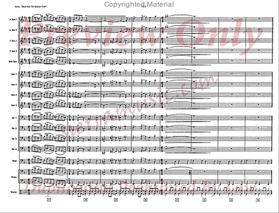 Blues And The Abstract Truth Big Band scores gallery preview page 4