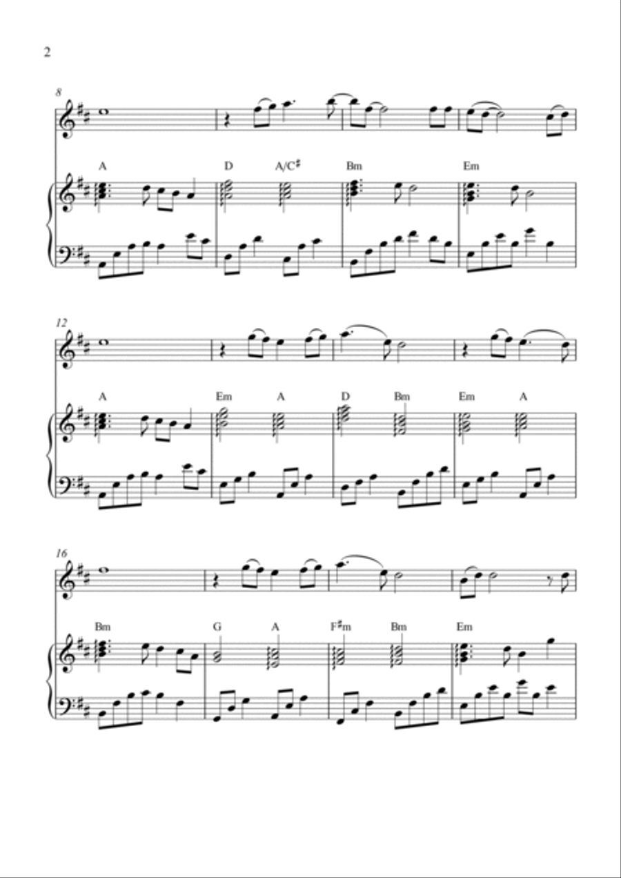 Close To You Close To You Violin Solo scores gallery preview page 2