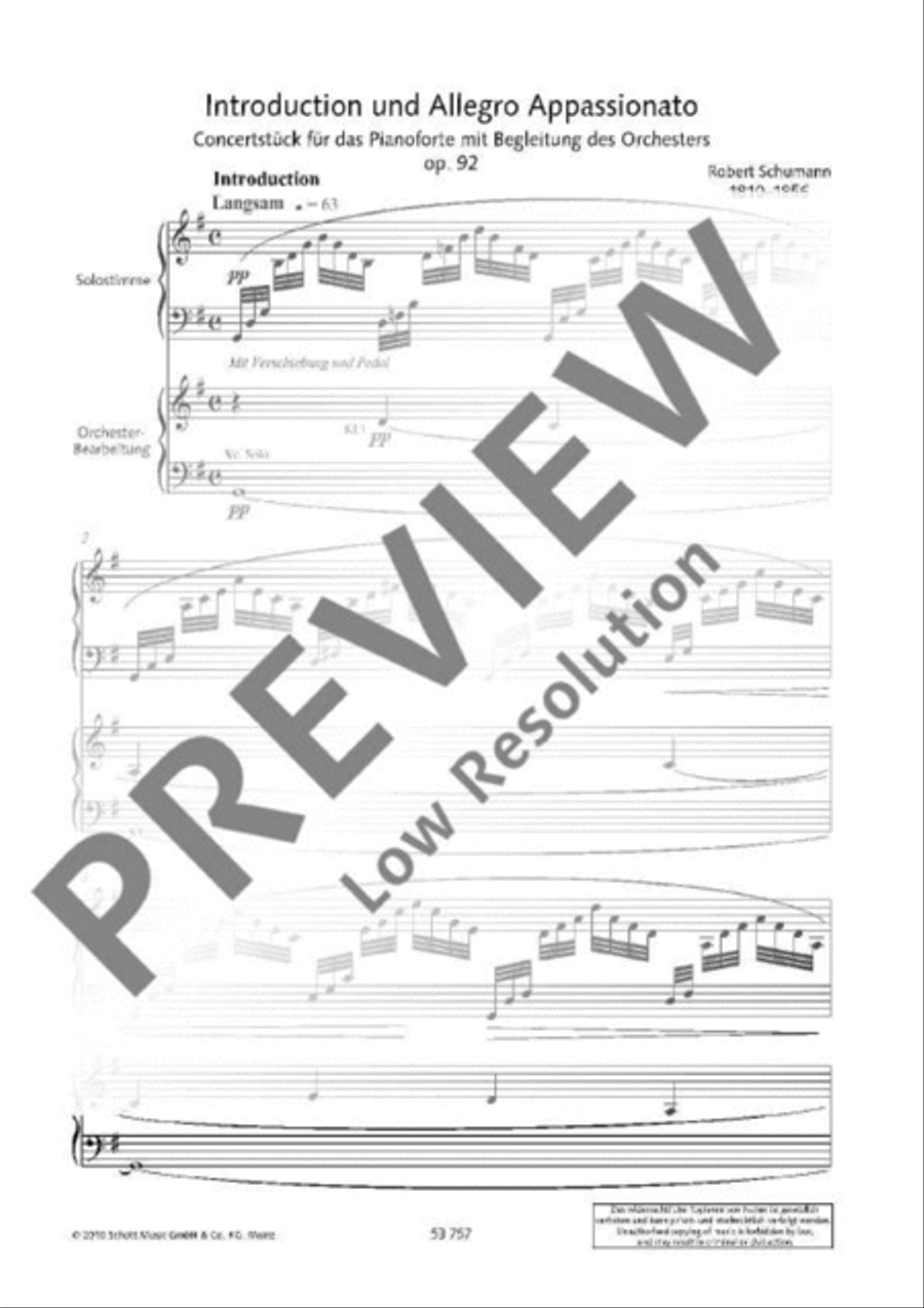 Introduction and Allegro appassionato G major Piano scores gallery preview page 8