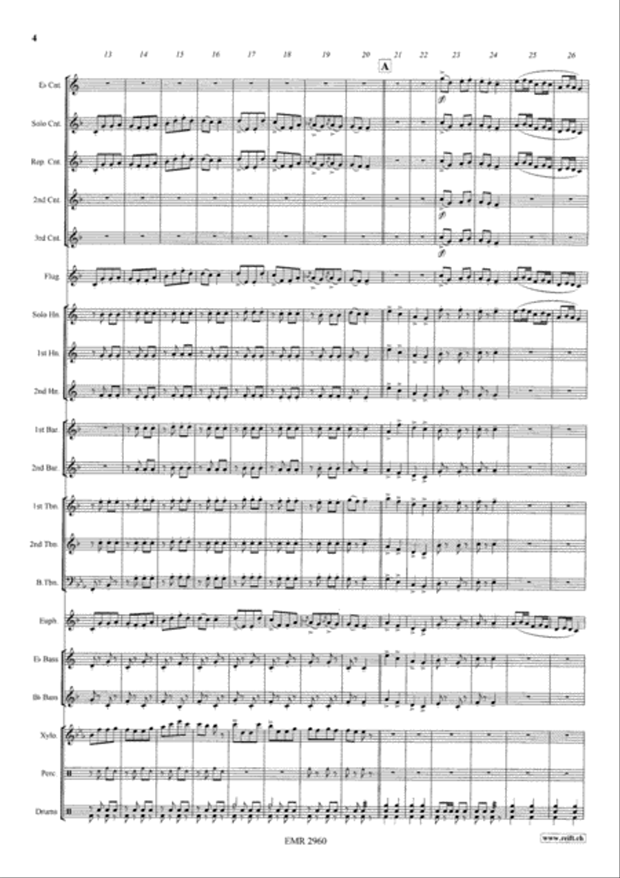 Circus Cancan Brass Band scores gallery preview page 5