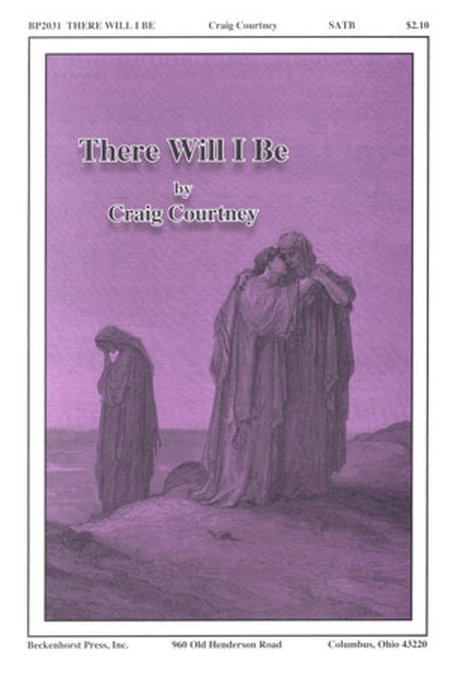 There Will I Be - SATB There Will I Be - SATB 4-Part scores gallery preview page 1
