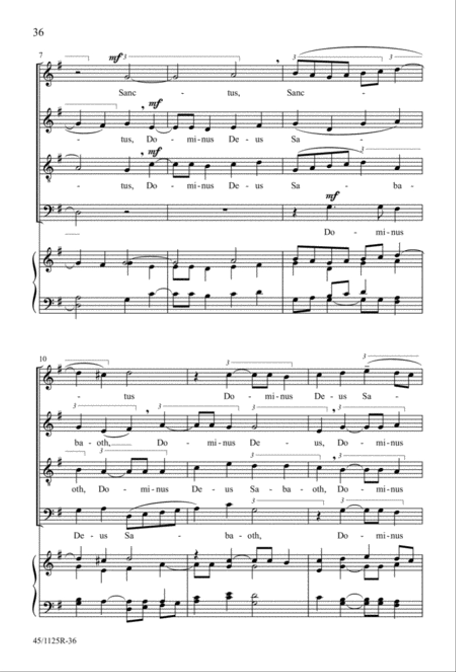 Missa super Dixit Maria Missa super Dixit Maria 4-Part scores gallery preview page 38