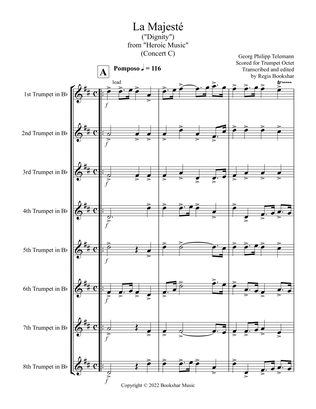 La Majeste (from "Heroic Music") (C) (Trumpet Octet)