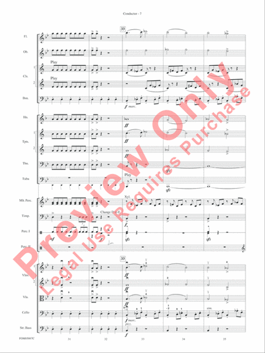 Selections from Star Wars: Episode III Revenge of the Sith Full Orchestra scores gallery preview page 10