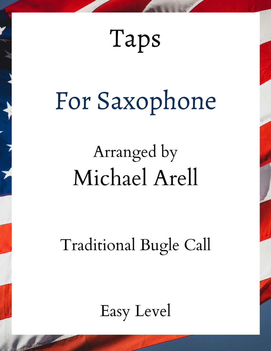 Taps- Easy Saxophone Woodwind Quartet scores gallery preview page 1