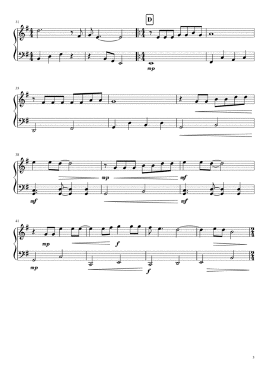 The Sound Of Silence String Duet scores gallery preview page 4