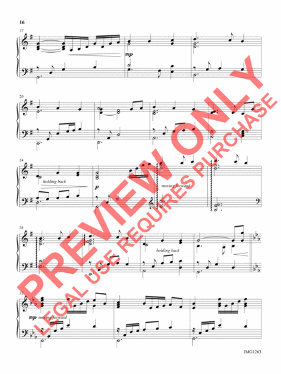 A Peaceful Noel Piano Solo scores gallery preview page 14