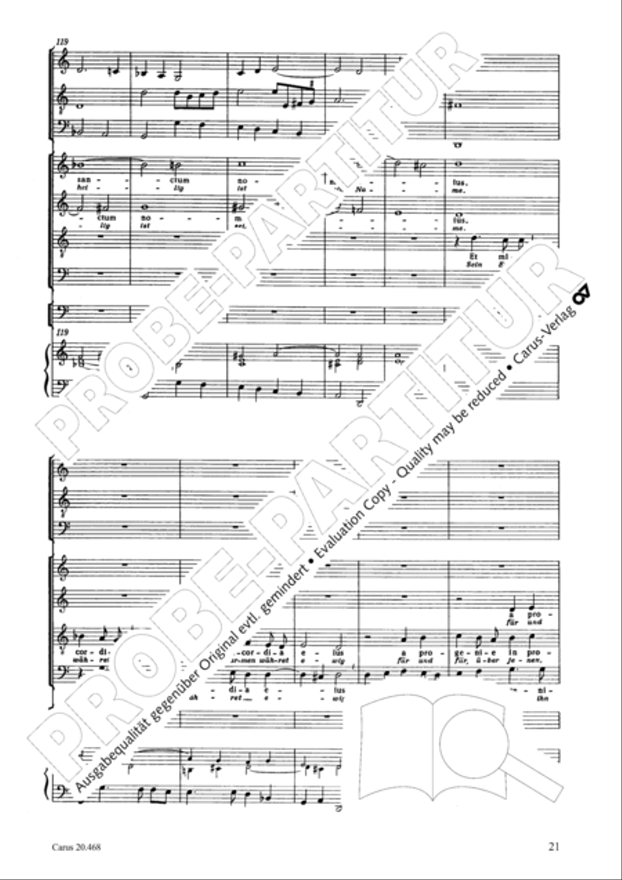 Uppsala-Magnificat 4-Part scores gallery preview page 22