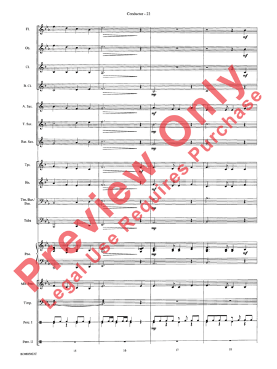 Belwin Beginning Band Kit #1 Concert Band scores gallery preview page 25