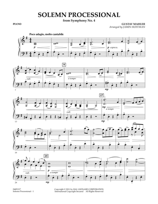 Solemn Processional (from "Symphony No. 4") - Piano