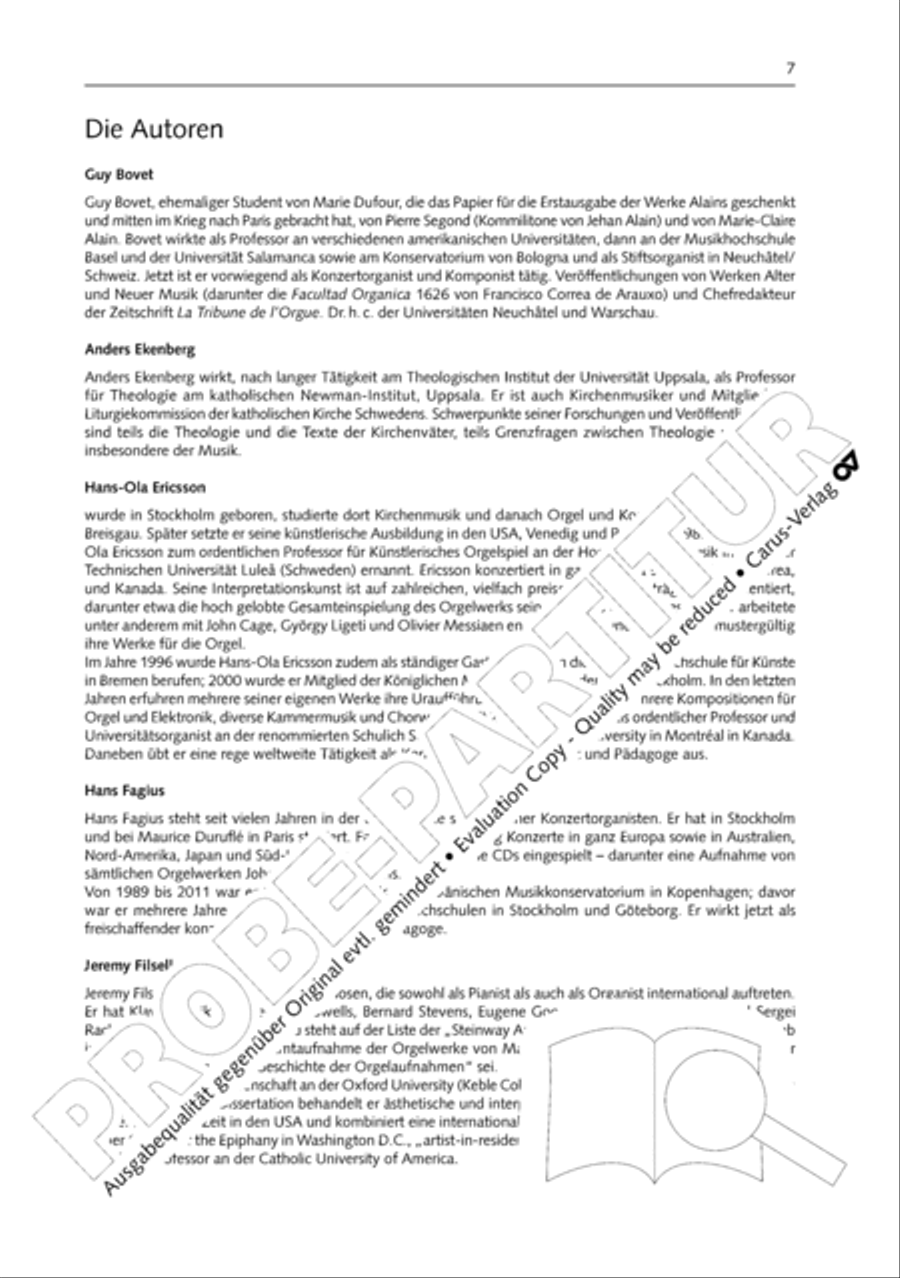 Orgelschule zur historischen Auffuhrungspraxis Organ Solo scores gallery preview page 8