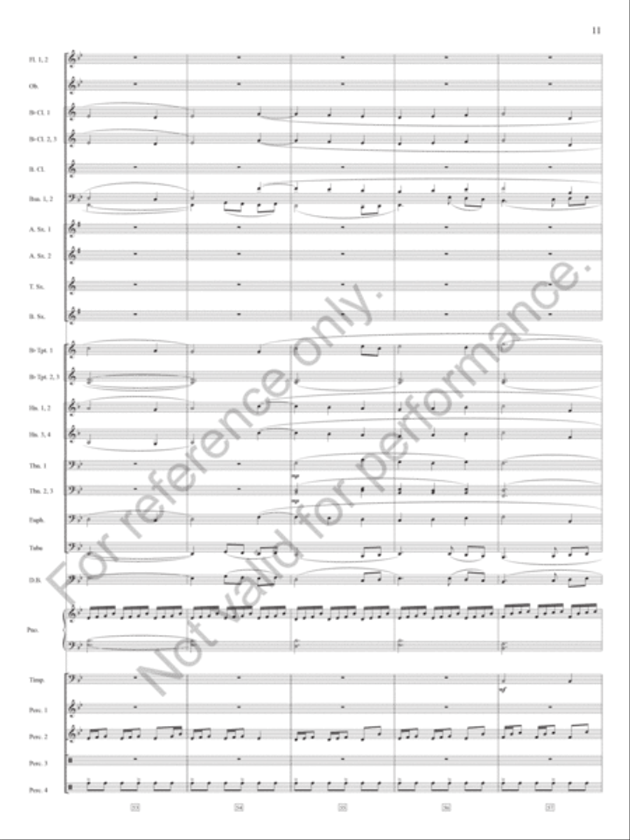 How Sweet The Sound Concert Band scores gallery preview page 12