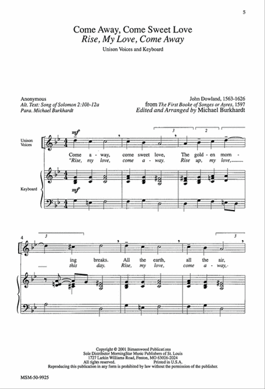 Three Elizabethan Ayres Three Elizabethan Ayres SA scores gallery preview page 5