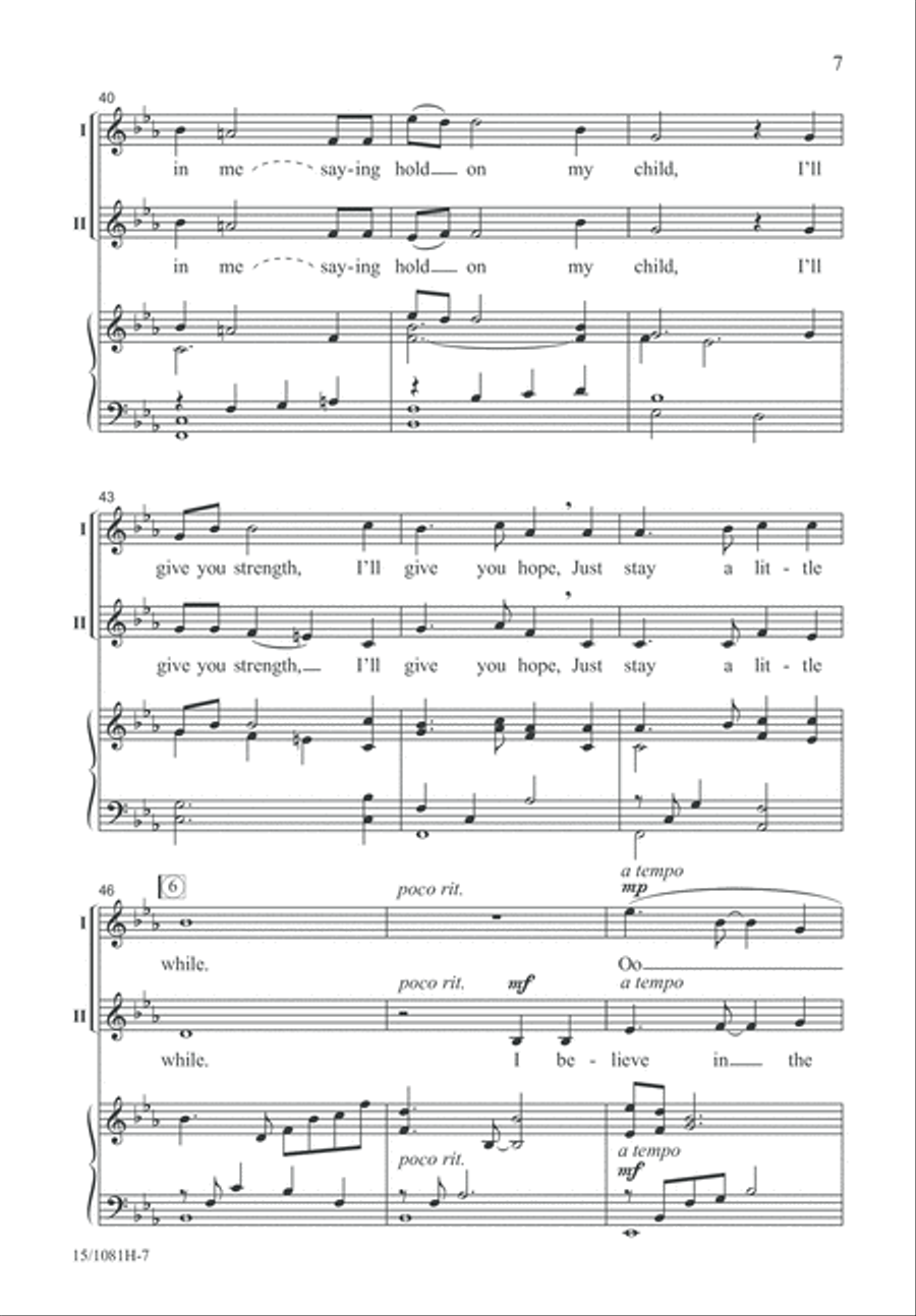Inscription of Hope 2-Part scores gallery preview page 7