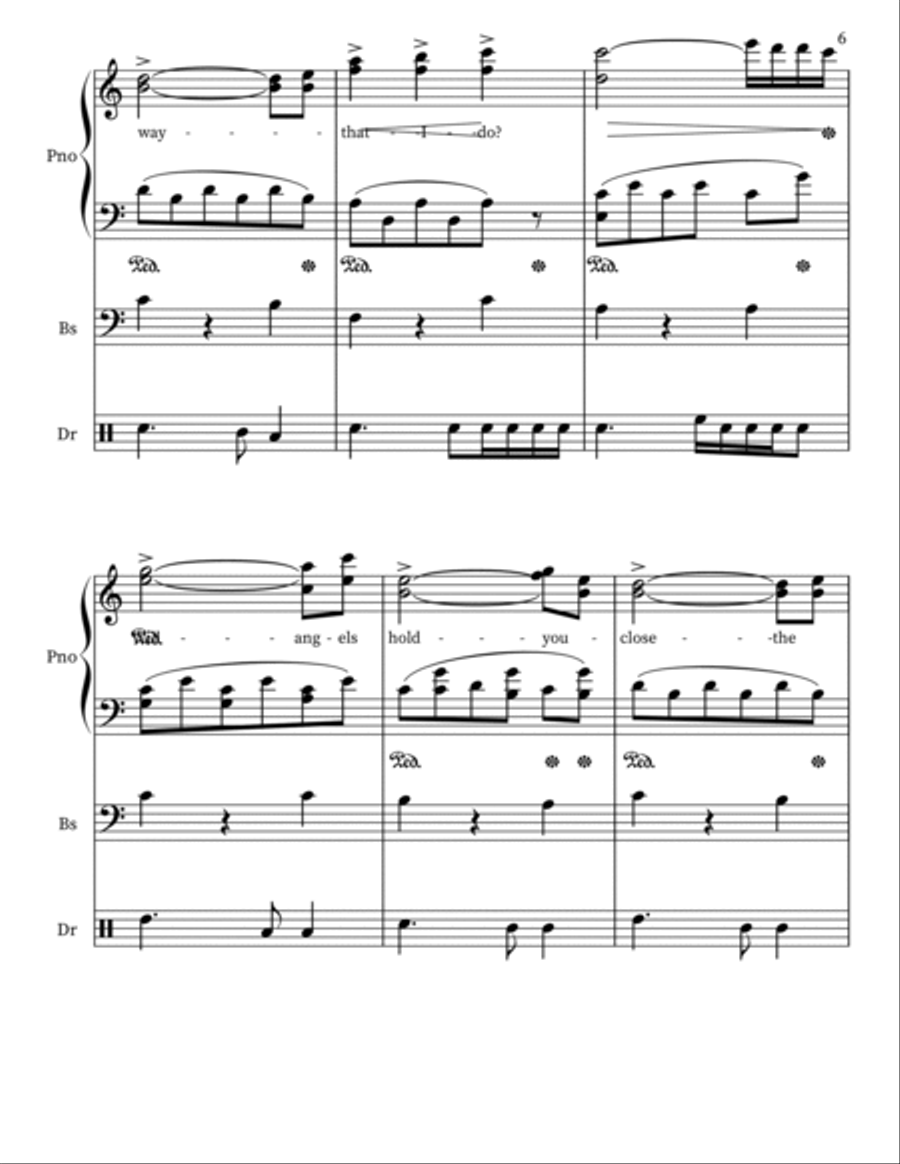 Wishing You Were Here - Christmas Song Voice scores gallery preview page 6
