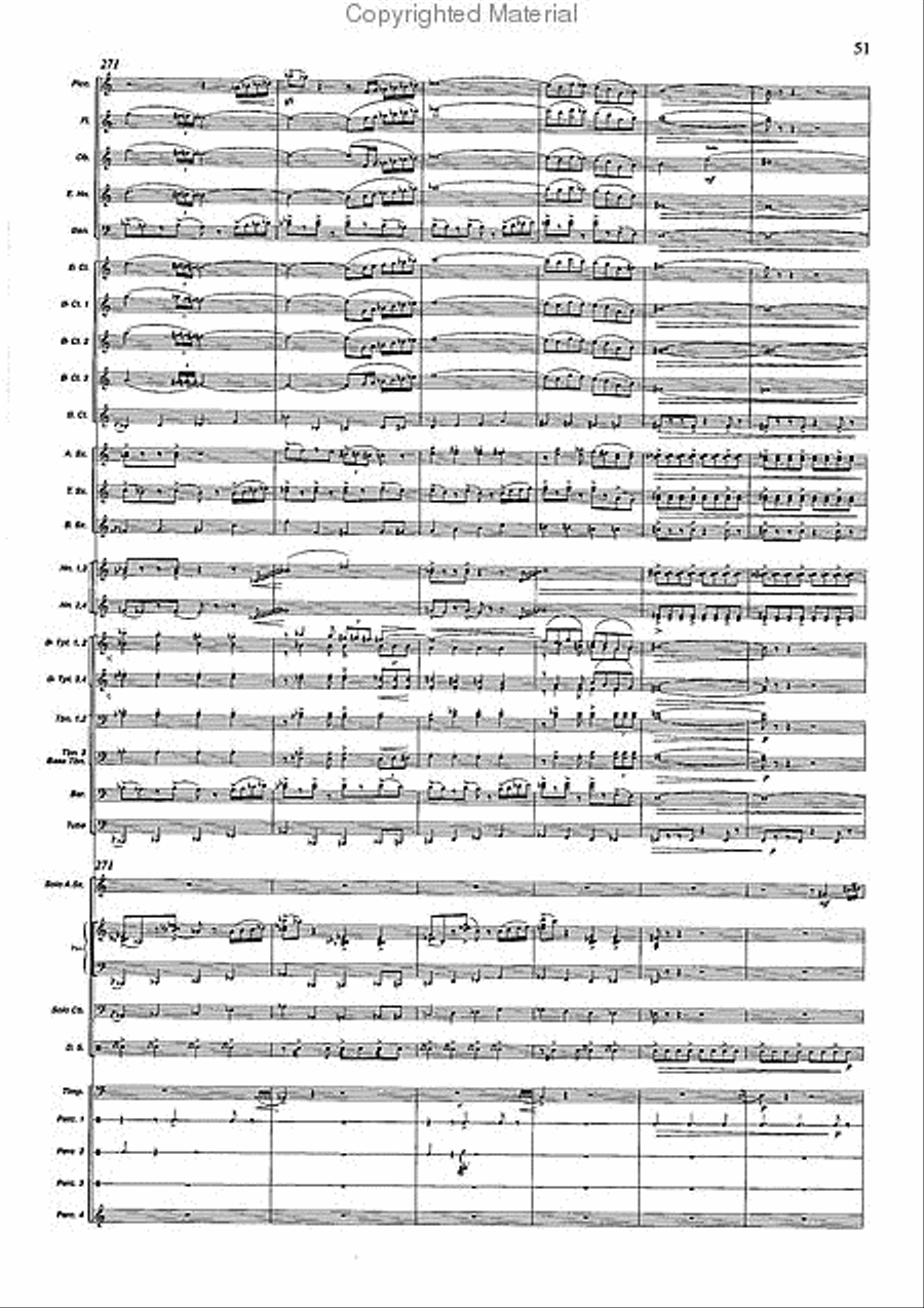 Concertango Concert Band scores gallery preview page 52