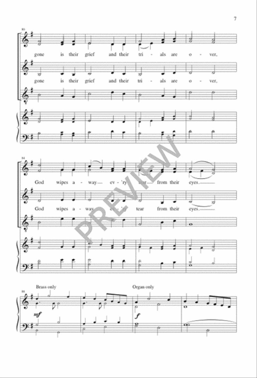 Here from All Nations 4-Part scores gallery preview page 7