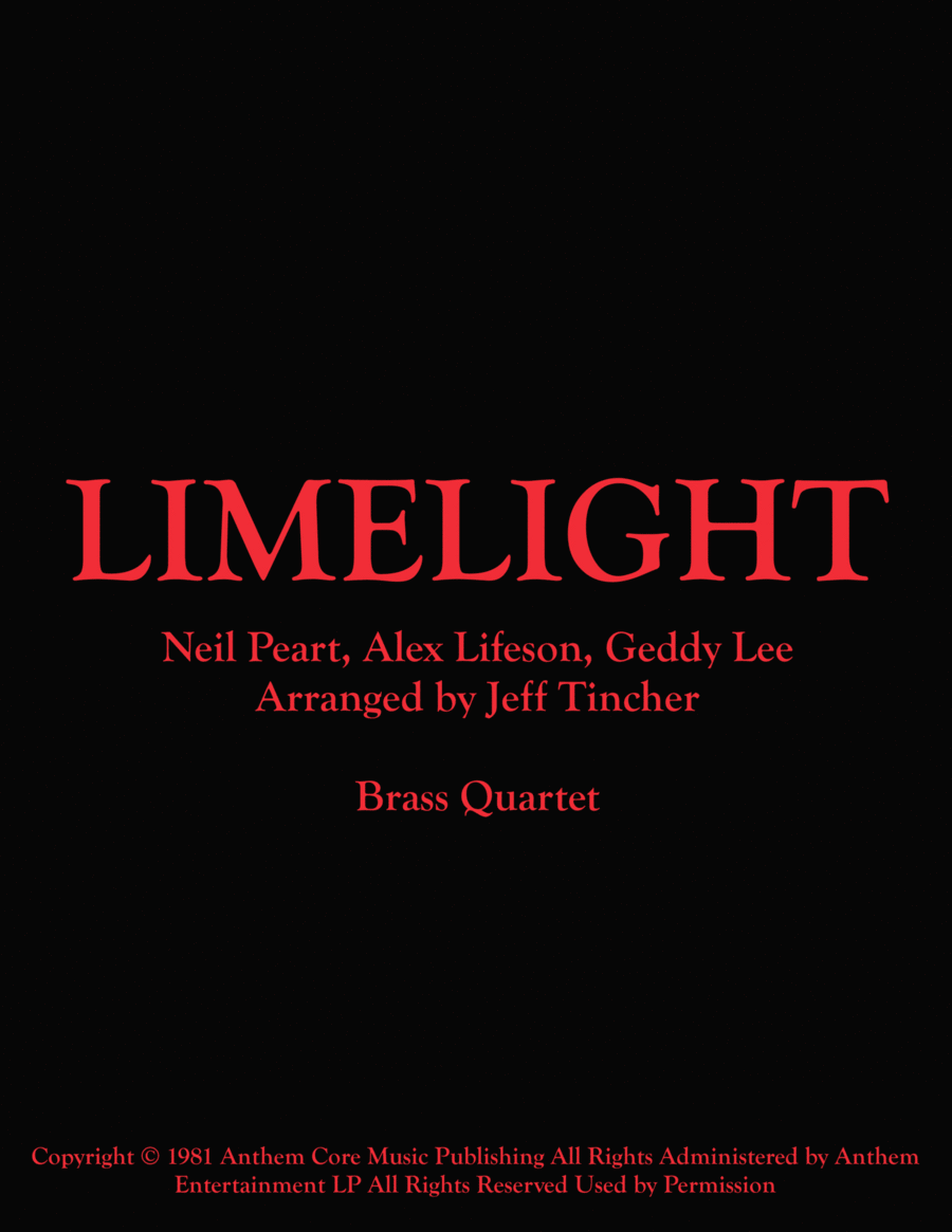 Limelight Brass Quartet scores gallery preview page 1