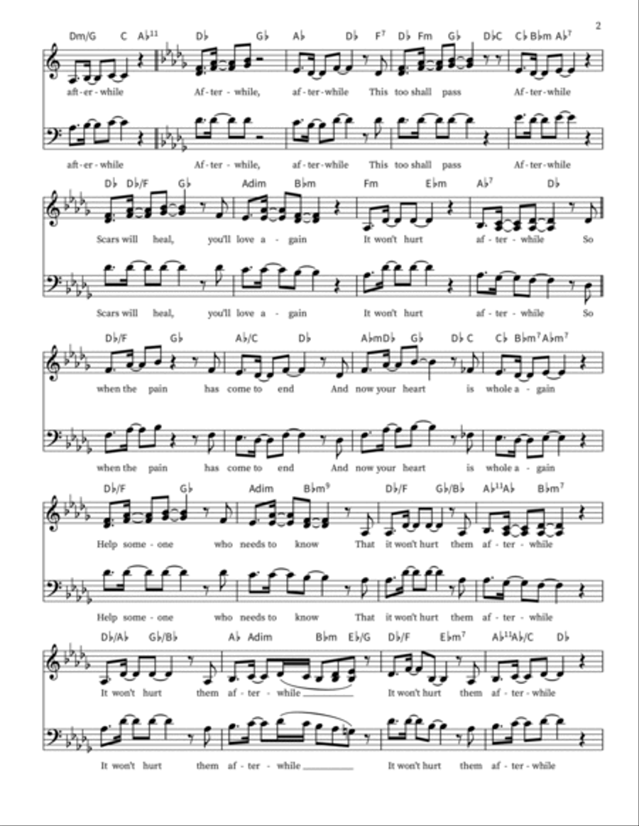 Afterwhile Afterwhile 3-Part scores gallery preview page 2