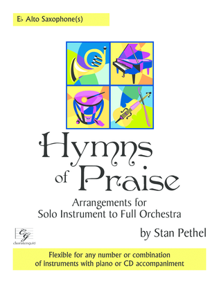 Book cover for Hymns of Praise - Eb Alto Saxophone(s)