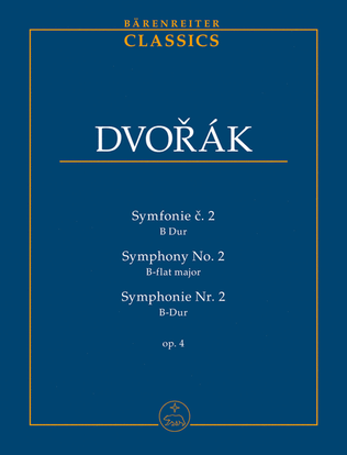 Book cover for Symphony No. 2 B flat major op. 4