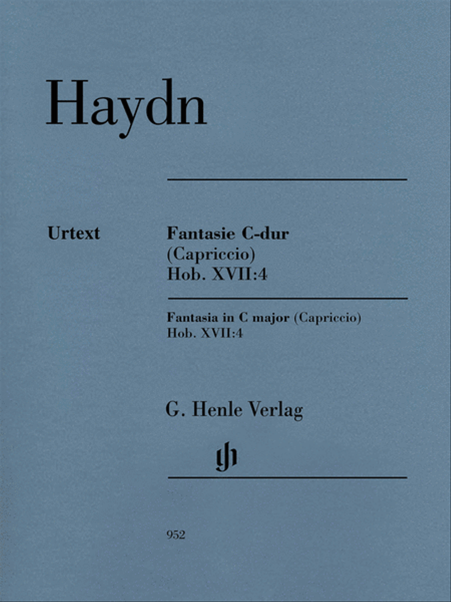 Fantasia in C Major (Capriccio) Hob. XVII:4 Piano Solo scores gallery preview page 1