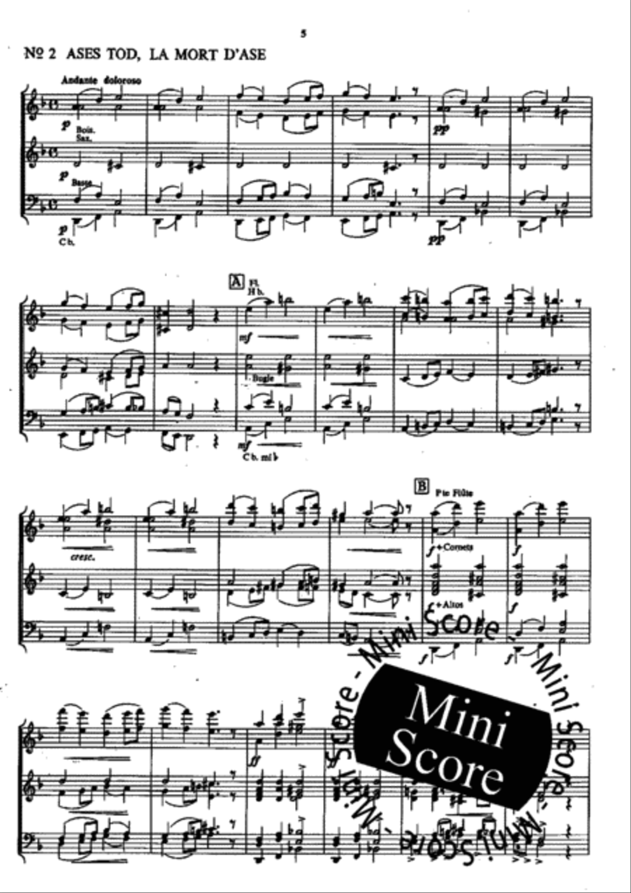 Peer Gynt Suite No 1 Concert Band scores gallery preview page 9