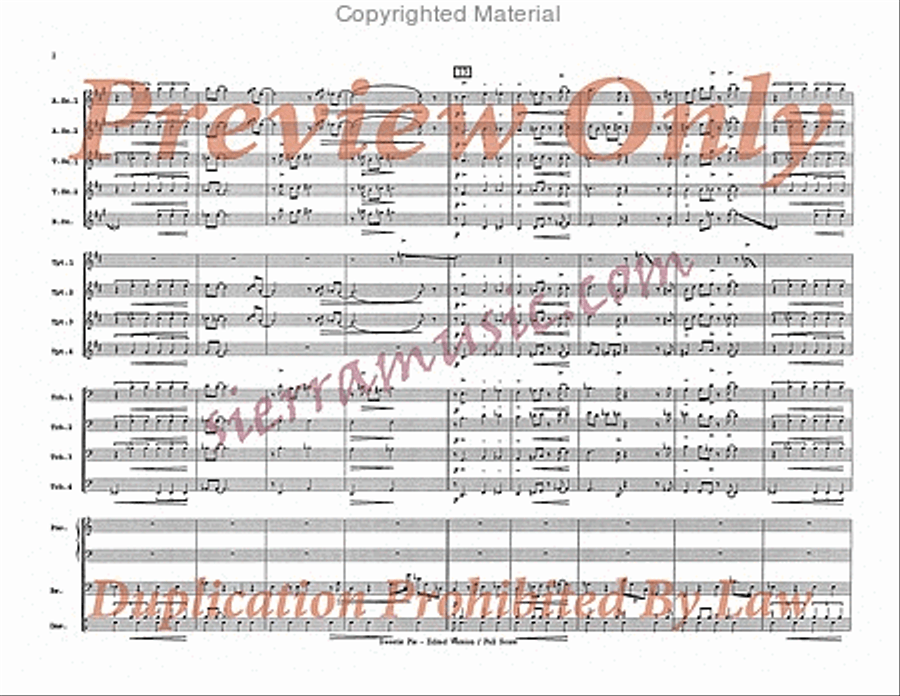 Sweetie Pie (Edited) (aka Easy Chair) Big Band scores gallery preview page 3