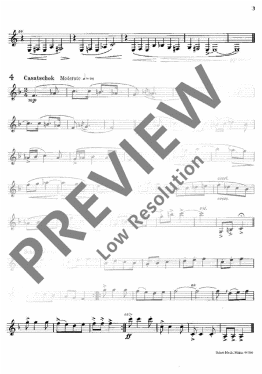 Sonatina giocosa Clarinet Solo scores gallery preview page 11