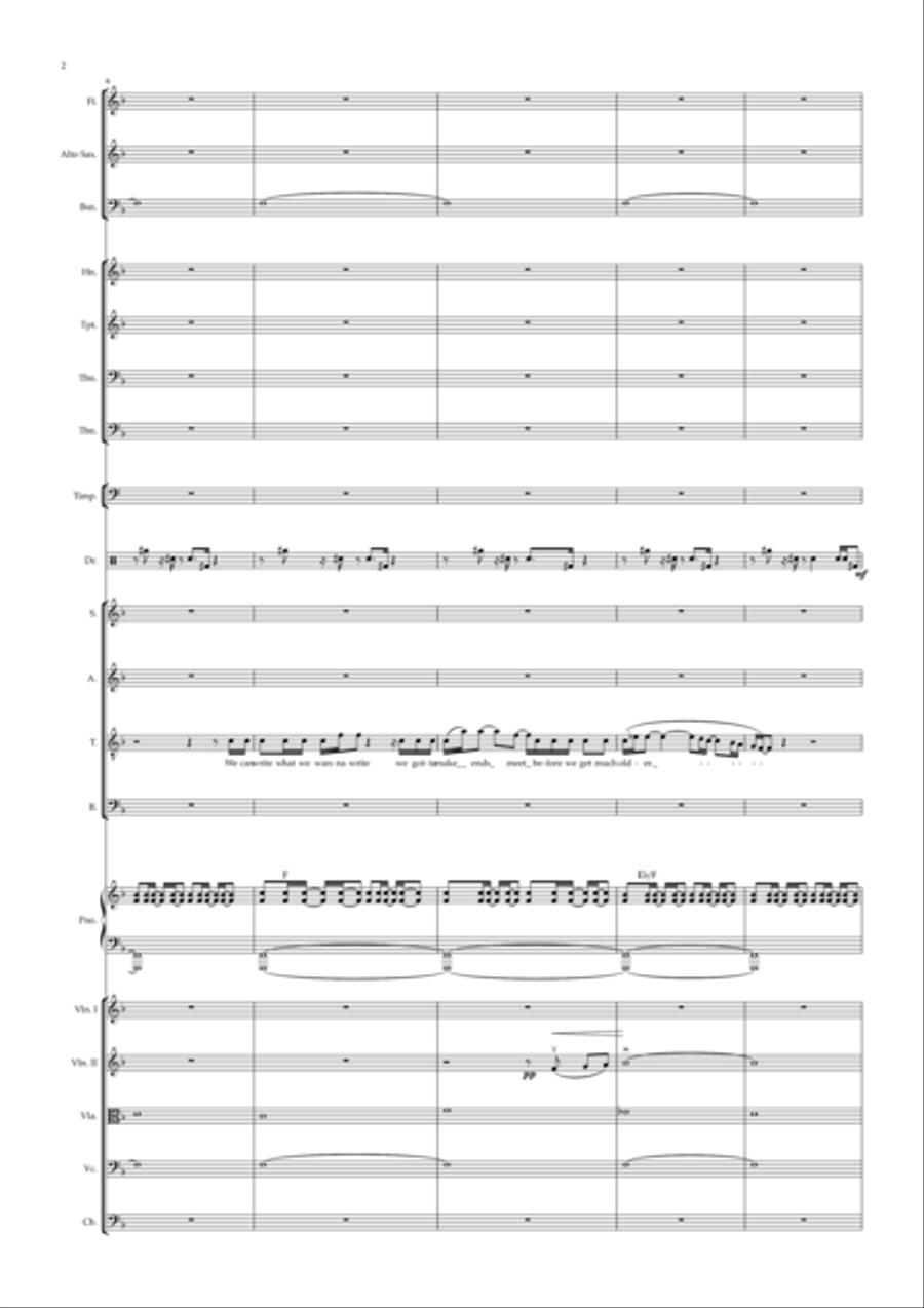 You're The Voice Full Orchestra scores gallery preview page 2