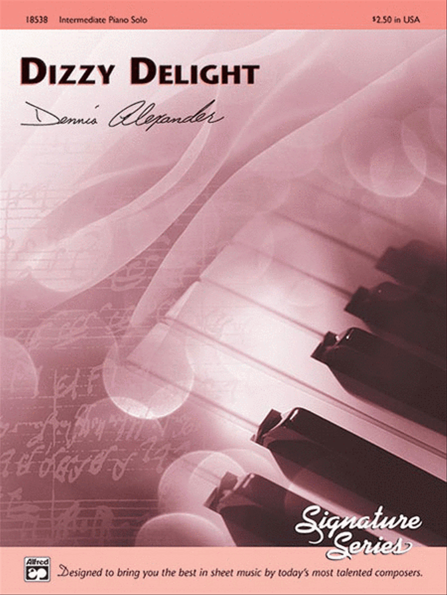 Dizzy Delight Piano Solo scores gallery preview page 1
