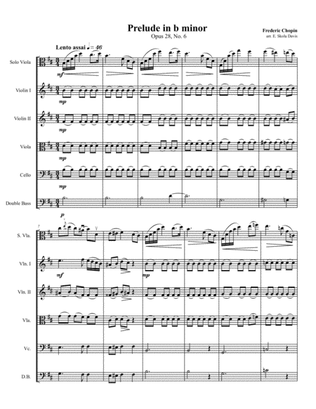 Chopin Prelude in b minor
