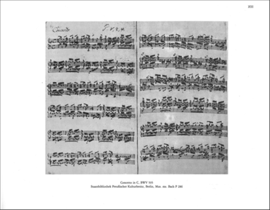 Sämtliche Orgelwerke X Concerti Organ scores gallery preview page 3