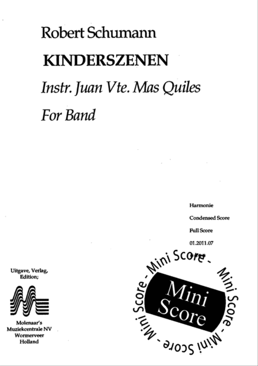 Kinderszenen Kinderszenen Concert Band scores gallery preview page 3