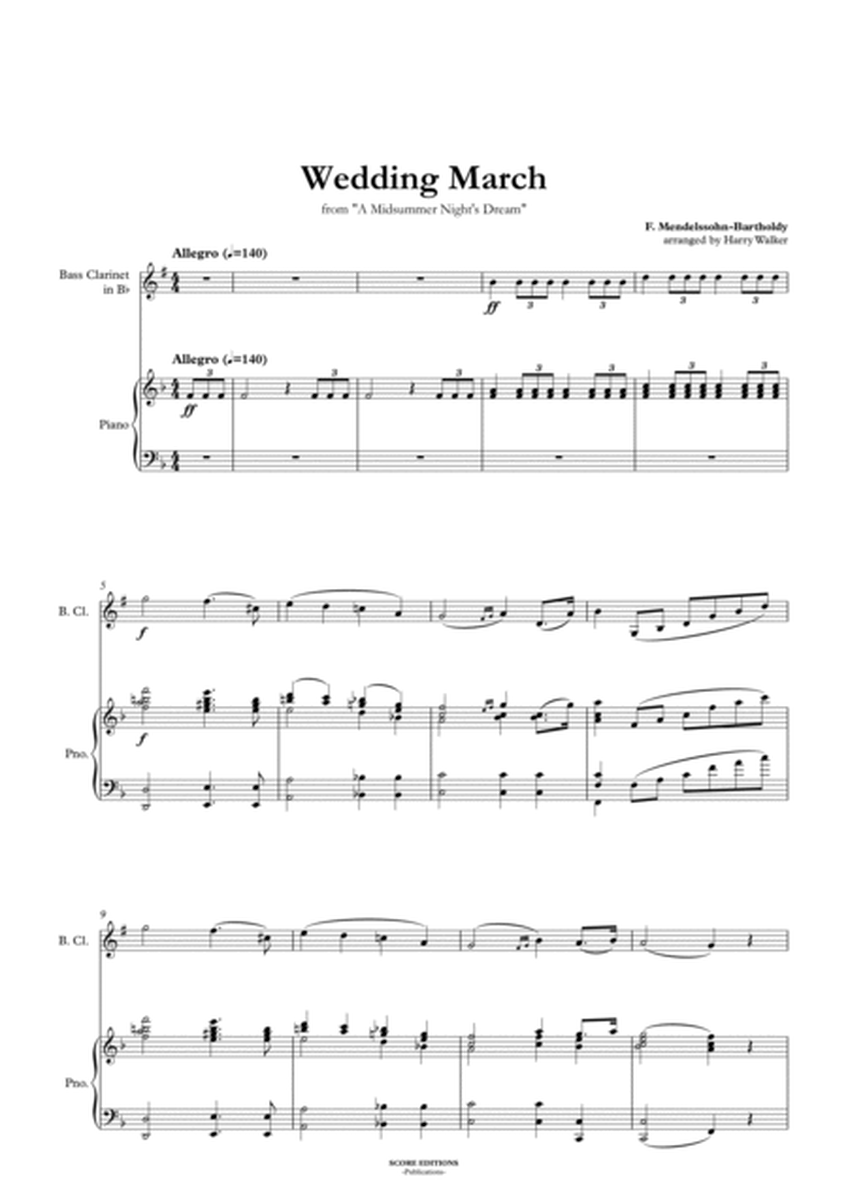 Wedding March (for Bass Clarinet and Piano) image number null