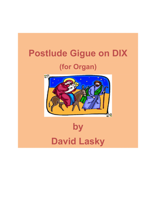 Book cover for Postlude Gigue on DIX