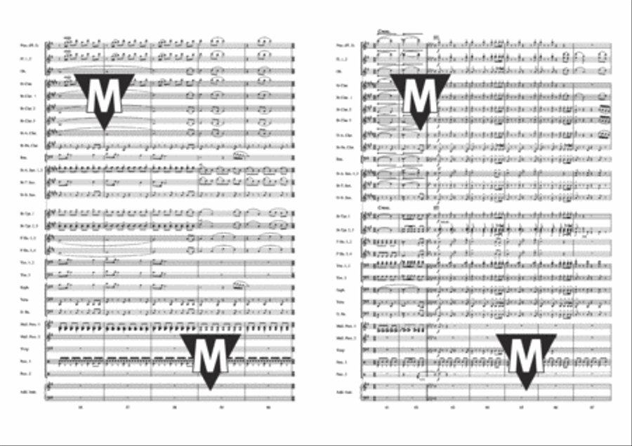 Around the World in 80 Days Concert Band scores gallery preview page 7