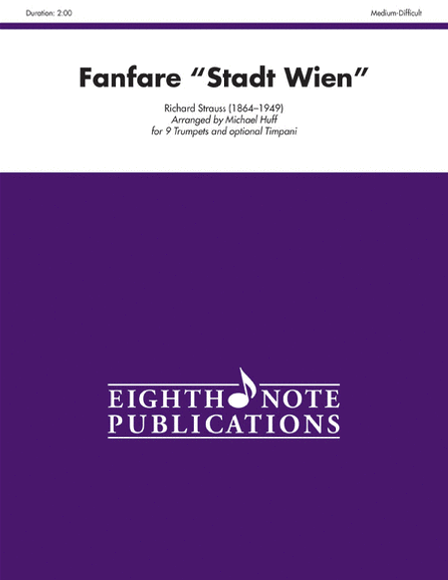 Fanfare Stadt Wien Small Ensemble scores gallery preview page 1