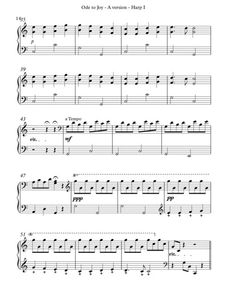 Ode to Joy, A Version Harp I image number null
