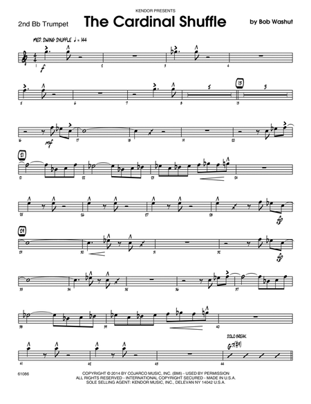 The Cardinal Shuffle - 2nd Bb Trumpet