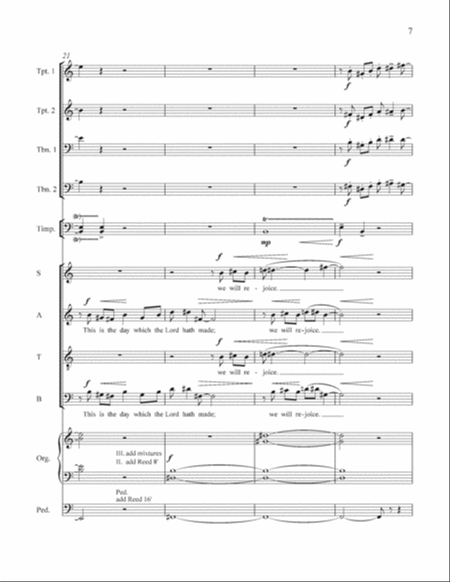 An Easter Introit An Easter Introit Choir scores gallery preview page 6